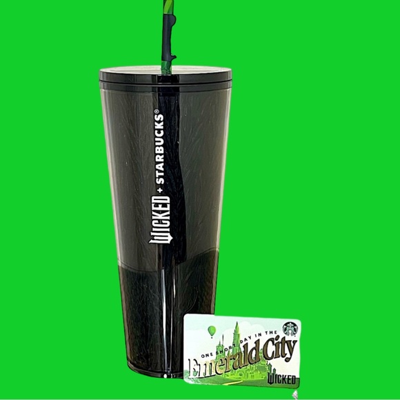 Starbucks Wicked Defy Gravity Glow Dark
Tumbler Bonus Loadable SB Gift Card NWT - Picture 4 of 9